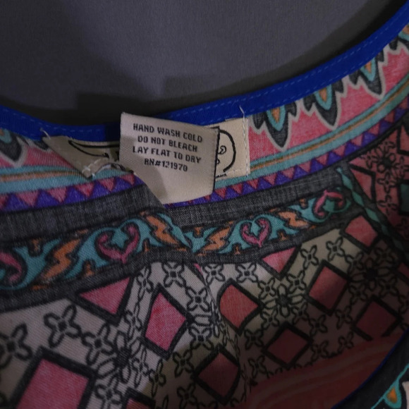 Flying Tomato Cap Sleeve Mini Dress Size Small Boho Festival Hippie Rave - Picture 7 of 7